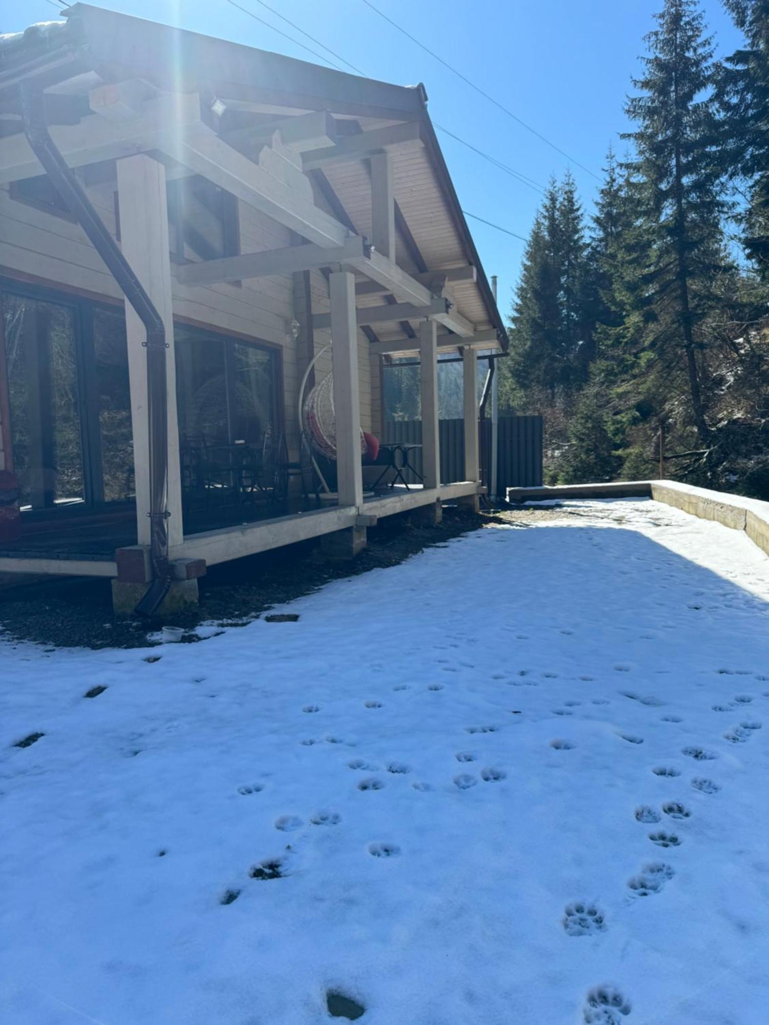 Hotel Berloga-Sinevir Synevyrsʼka Polyana Exterior foto